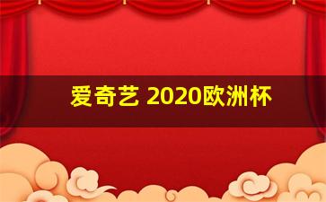 爱奇艺 2020欧洲杯